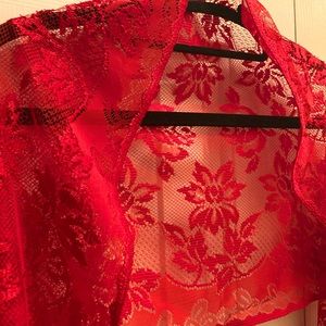 Women's Floral Lace Scarf Shawl with Tassels